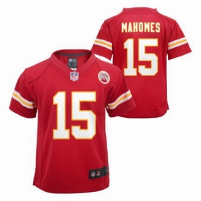 Kids Patrick Mahomes Kansas City Chiefs Red Child Nike Replica Jersey