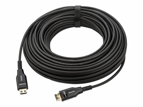 Kramer CLS-AOCH/60F Series - High Speed - HDMI cable - HDMI male K-Lock to HDMI male K-Lock - 262 ft - hybrid copper/fiber optic 97-04160262