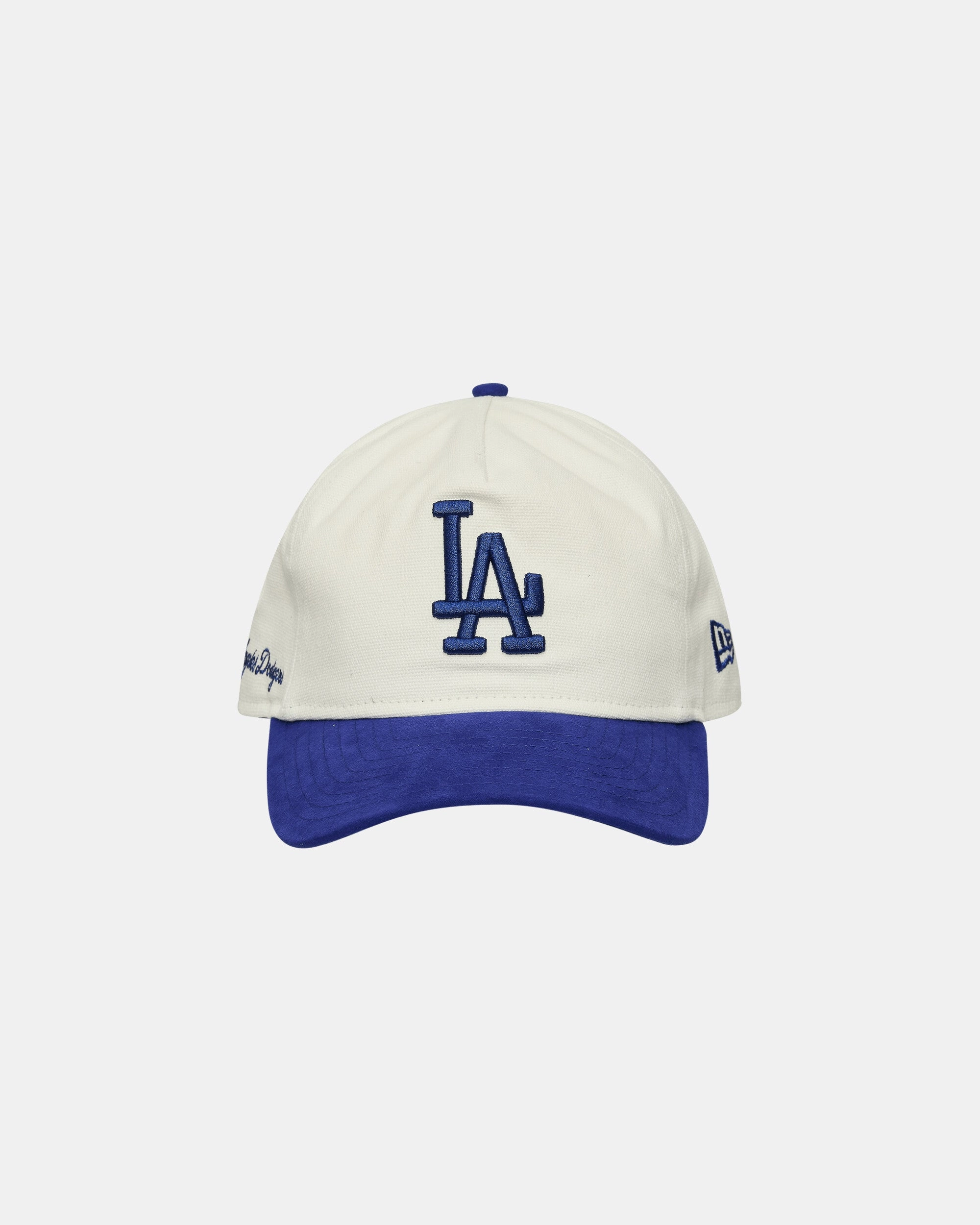 LA Dodgers Script Golfer Cap Cream