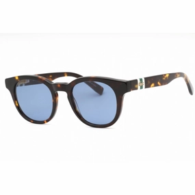 Lacoste Men's Sunglasses - Dark Havana Plastic Round Shape Full Rim Frame | L6006S 230