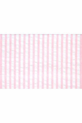 Laguna Cotton Seersucker Trousers - Pink