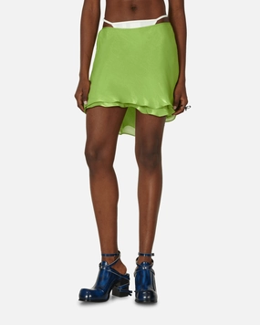 Layered Mini Skirt Apple