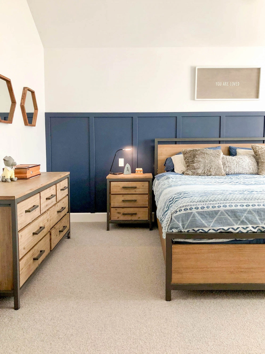 Liora Nightstand - Greige