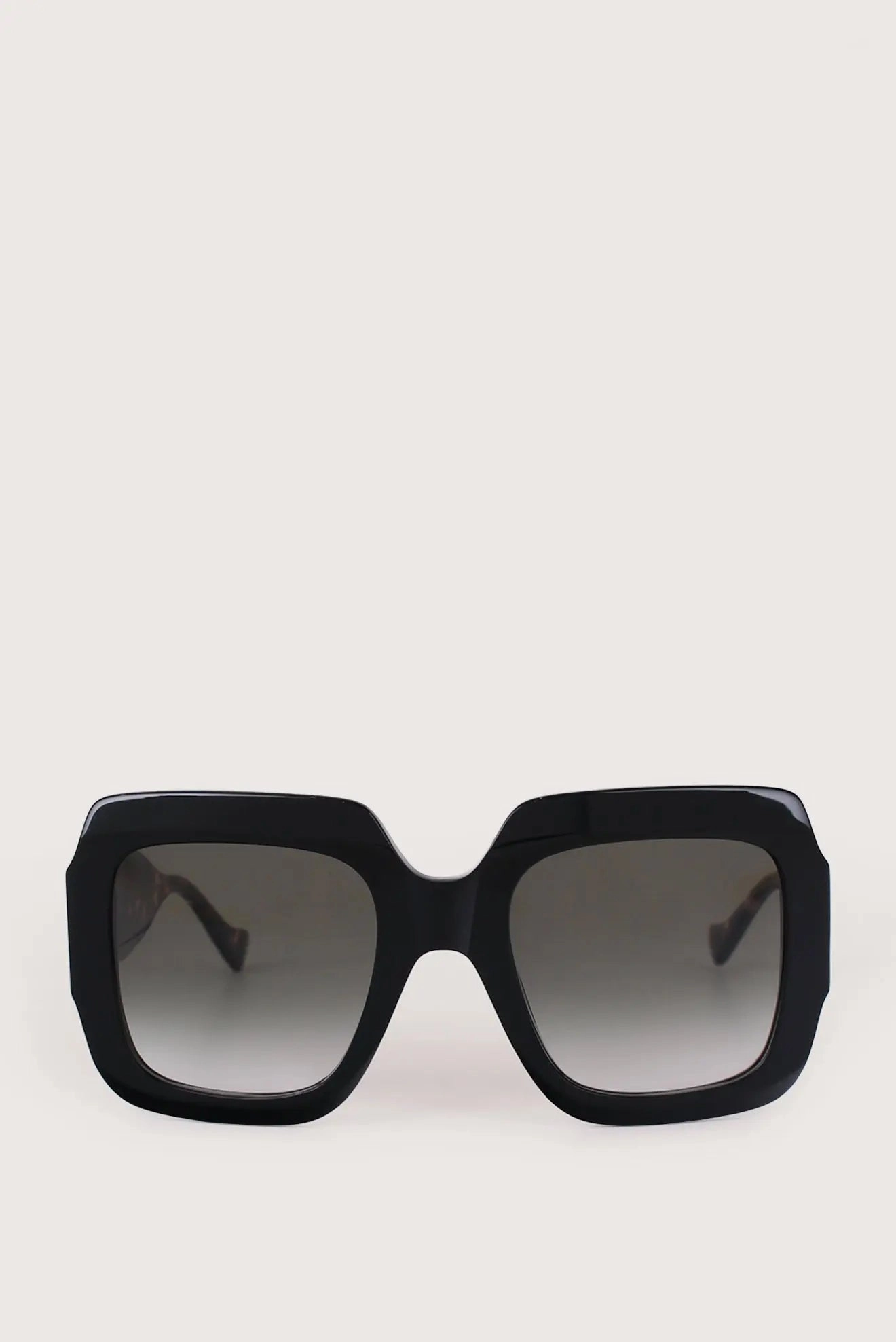 Liz Brown Square Sunglasses	