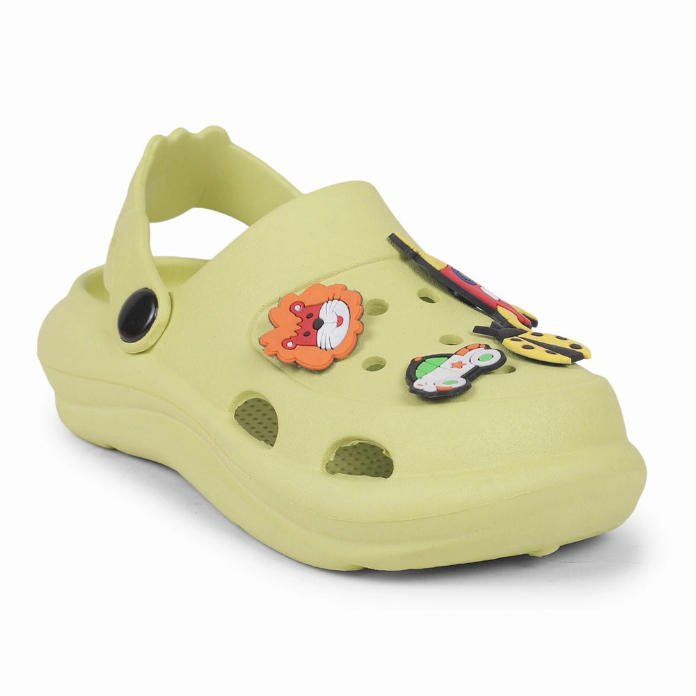 Lucy & Luke By Liberty ALEX Kids Green Clogs