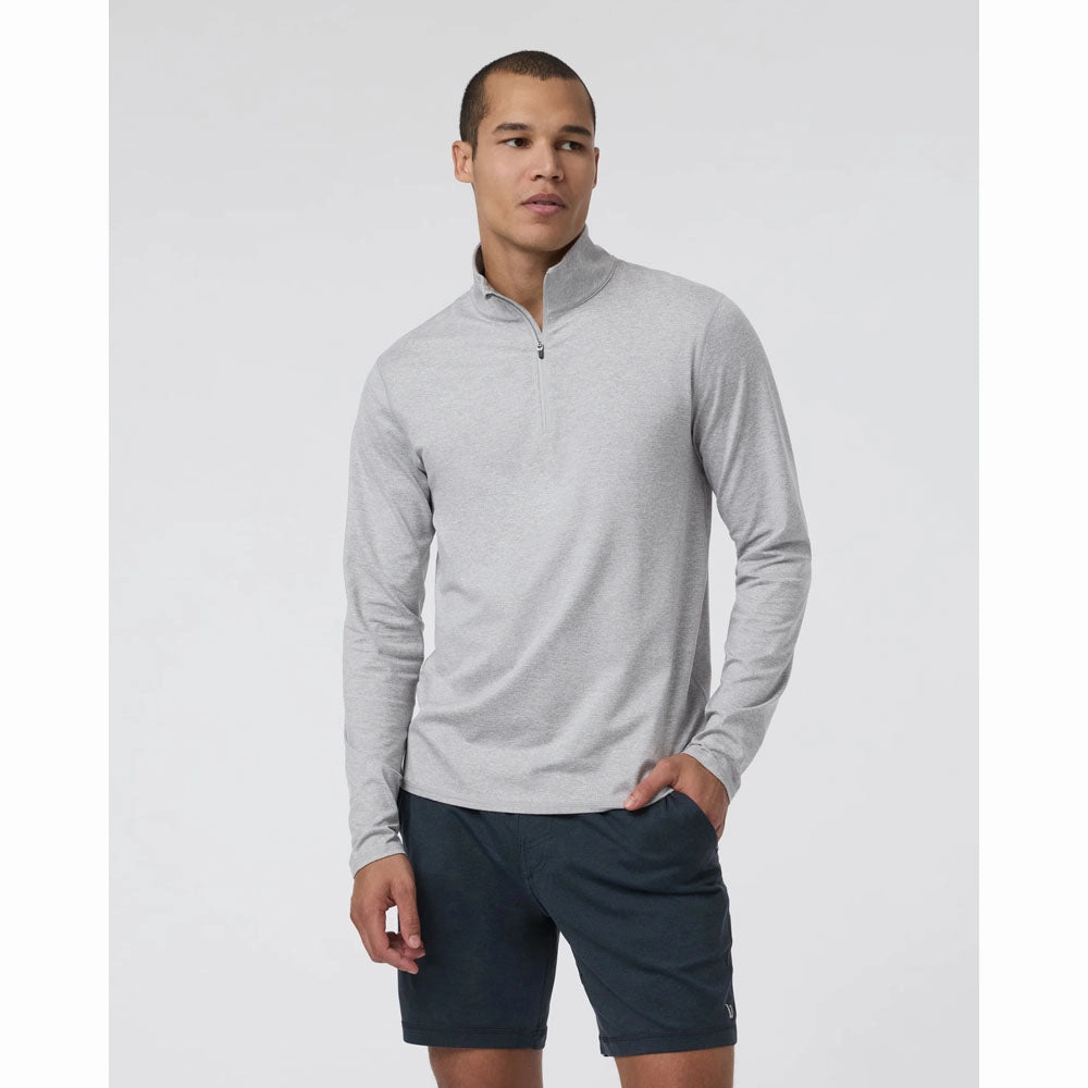 M Ponto 1/2 Zip Mock Neck
