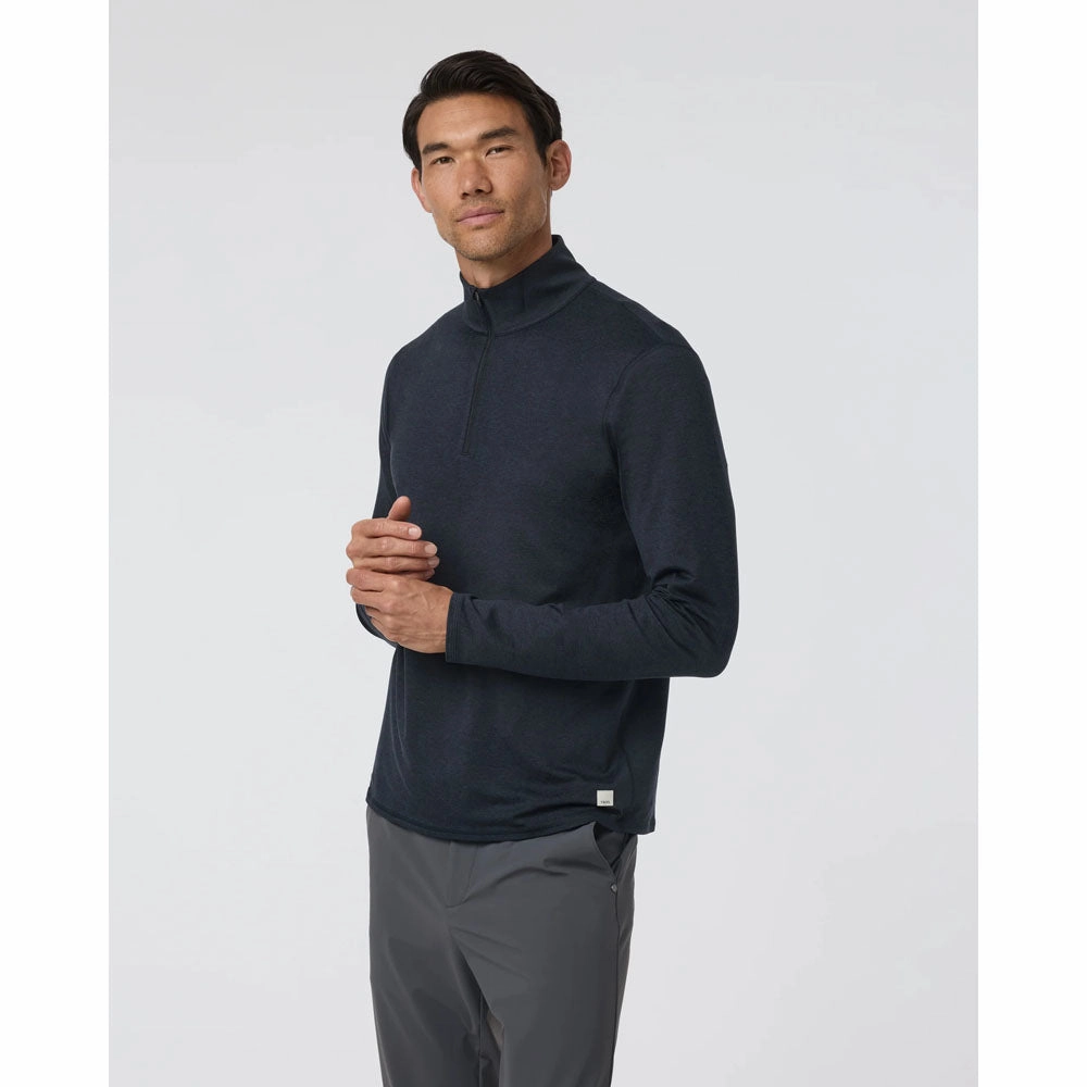 M Ponto 1/2 Zip Mock Neck