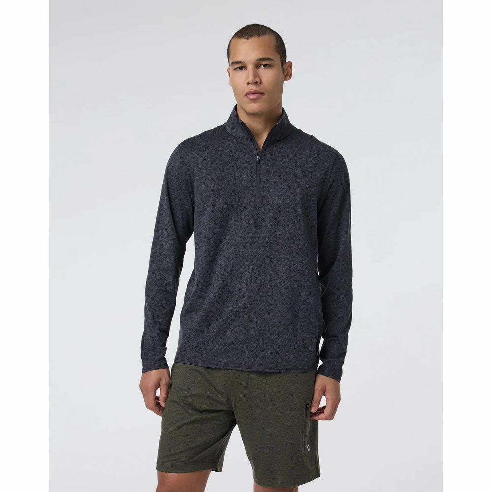 M Ponto 1/2 Zip Mock Neck
