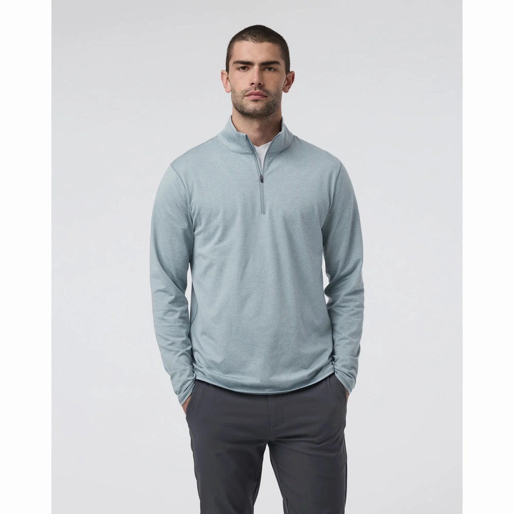M Ponto 1/2 Zip Mock Neck