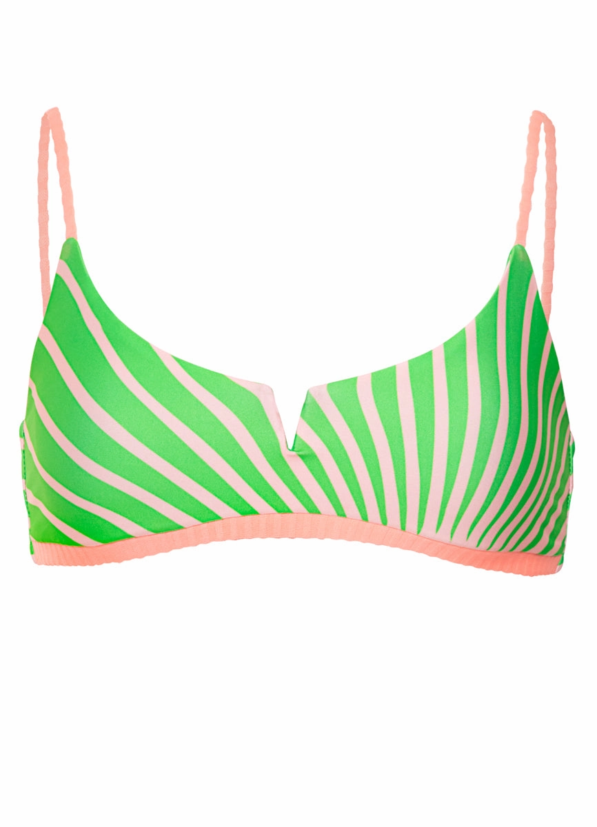 Maaji Sunrise Colada Victor V Wire Bralette Bikini Top