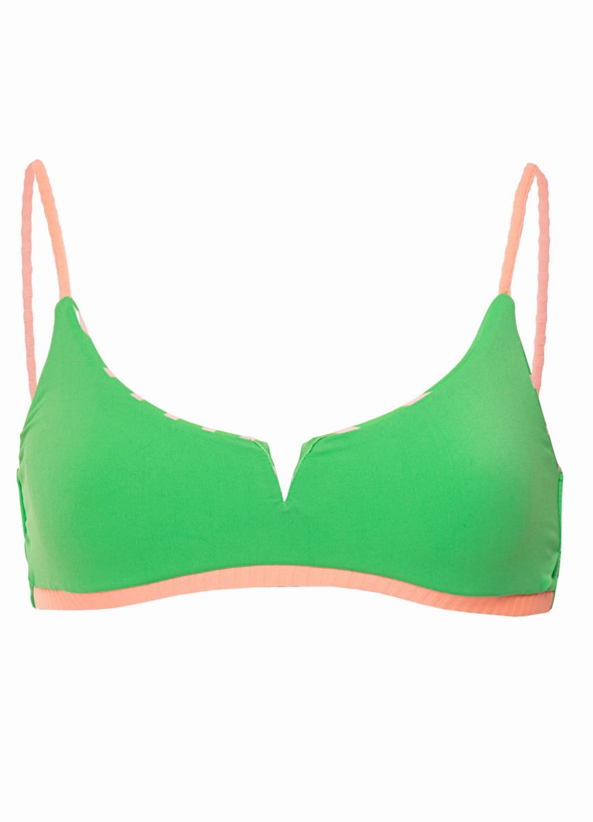 Maaji Sunrise Colada Victor V Wire Bralette Bikini Top