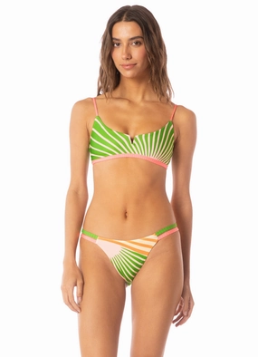 Maaji Sunrise Colada Victor V Wire Bralette Bikini Top