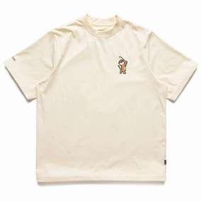 Malbon Golf Tiger Buckets Tee - Natural