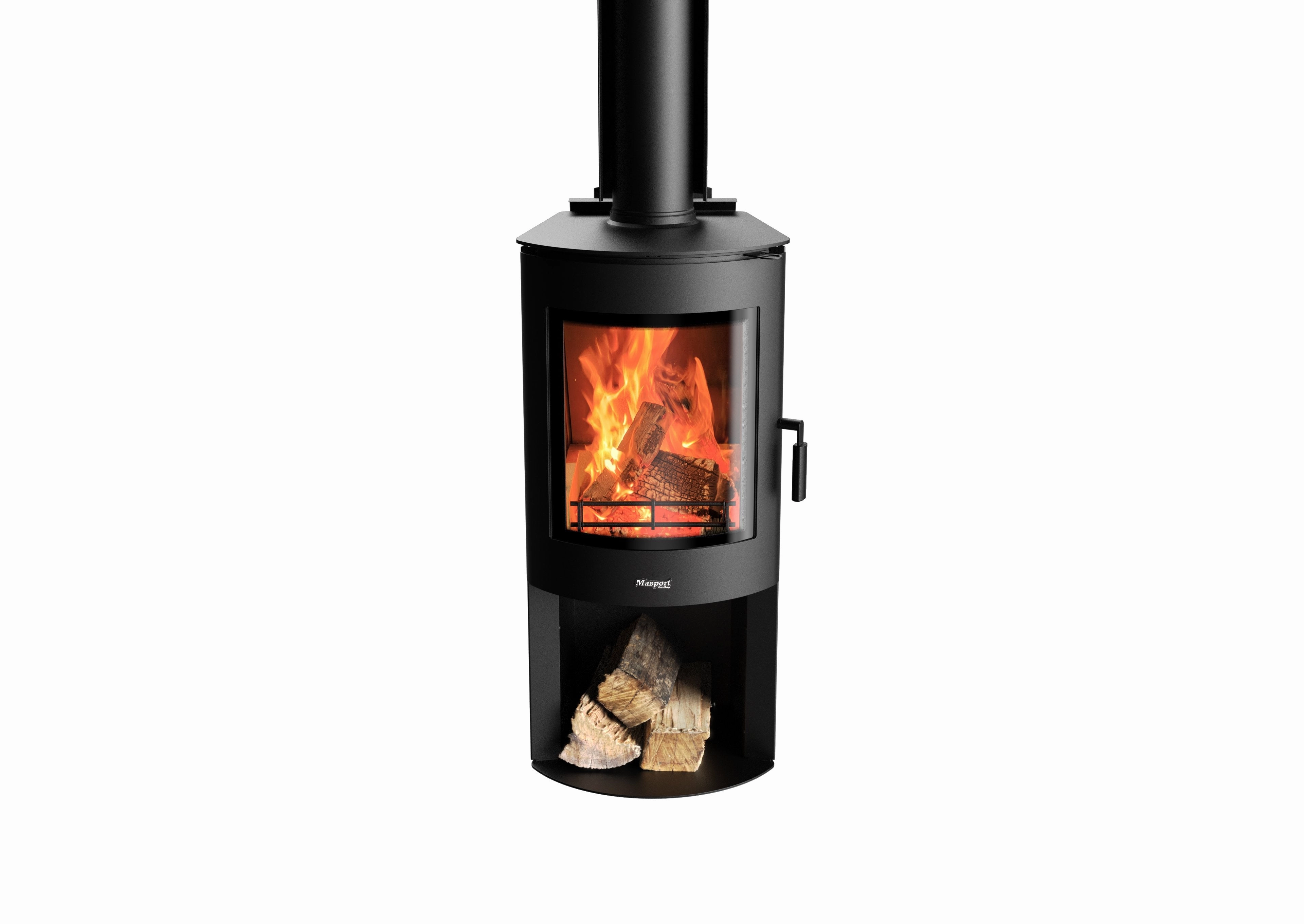 Masport Akaroa Mk II Wood Fire with Wood Stacker