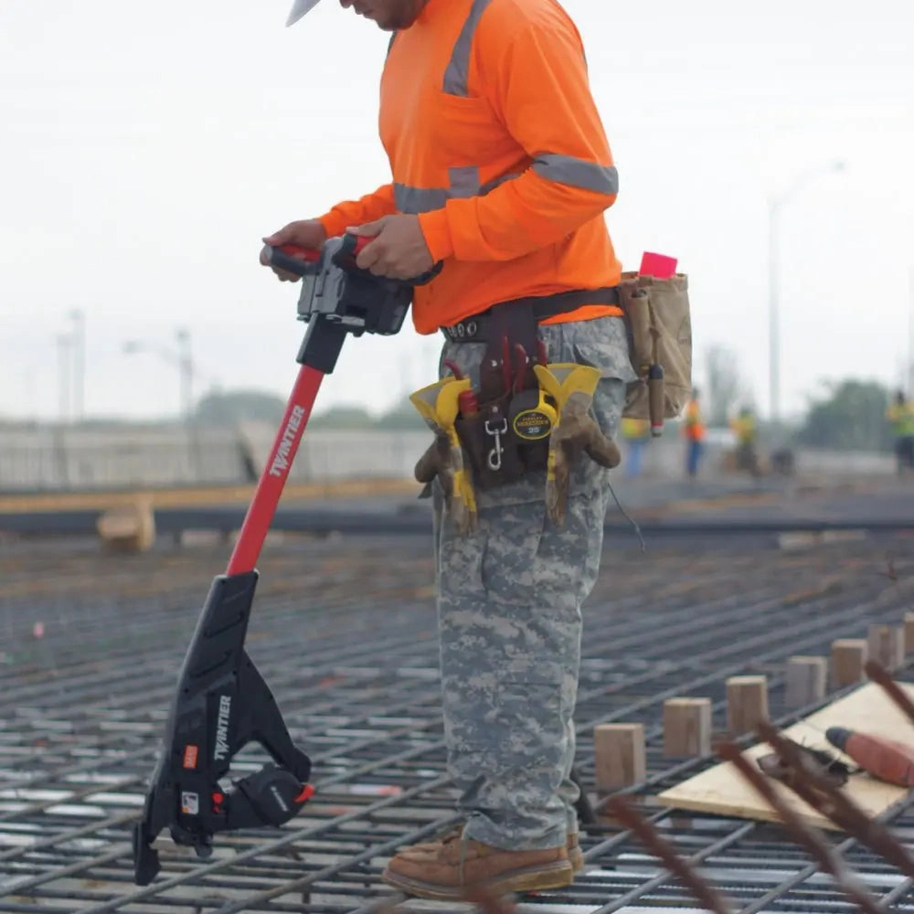 MAX RB401T-E Stand Up Rebar Tying Tool up to #6 x # 6 with 19ga wire