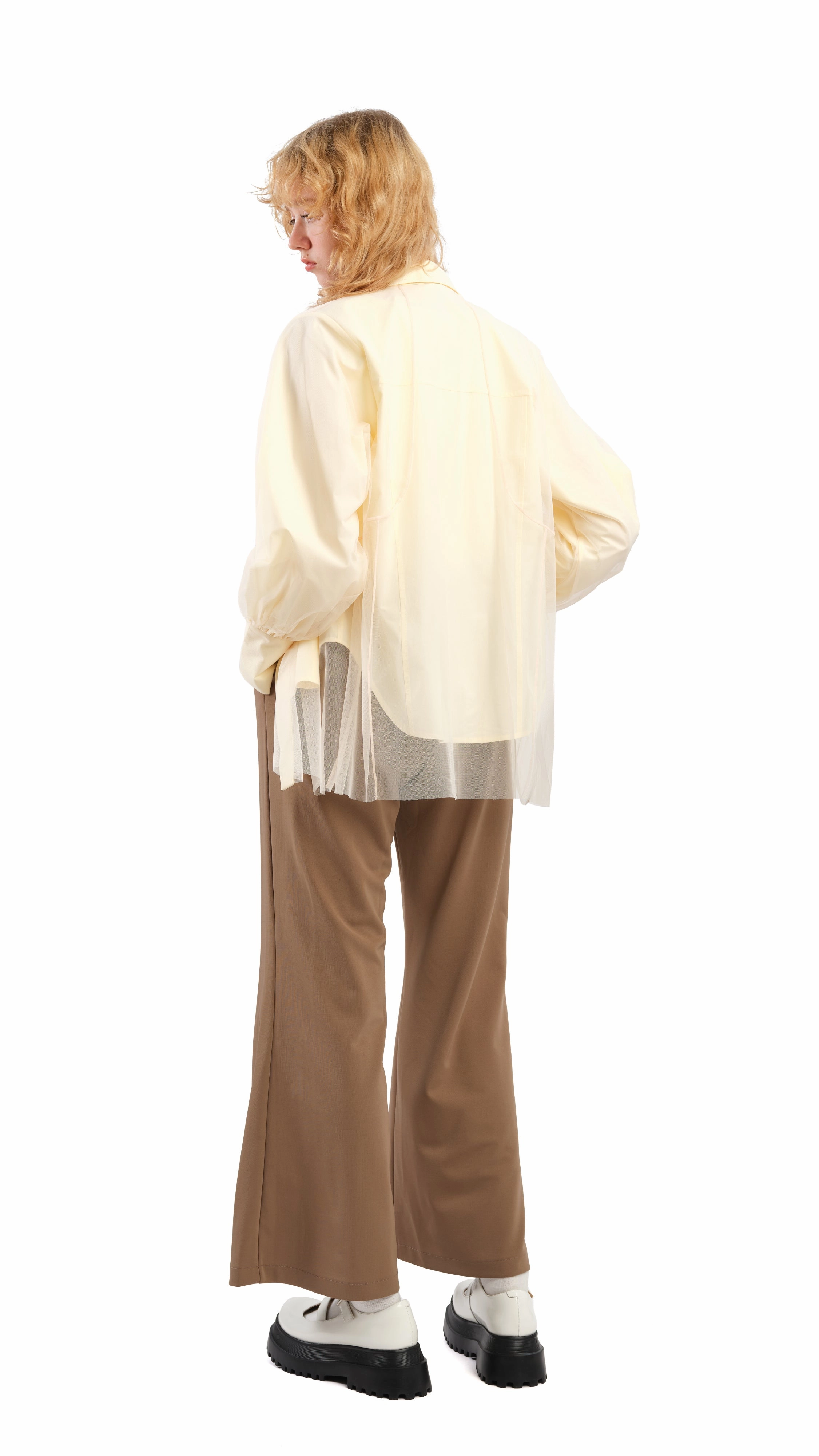 Mesh Layered Shirt