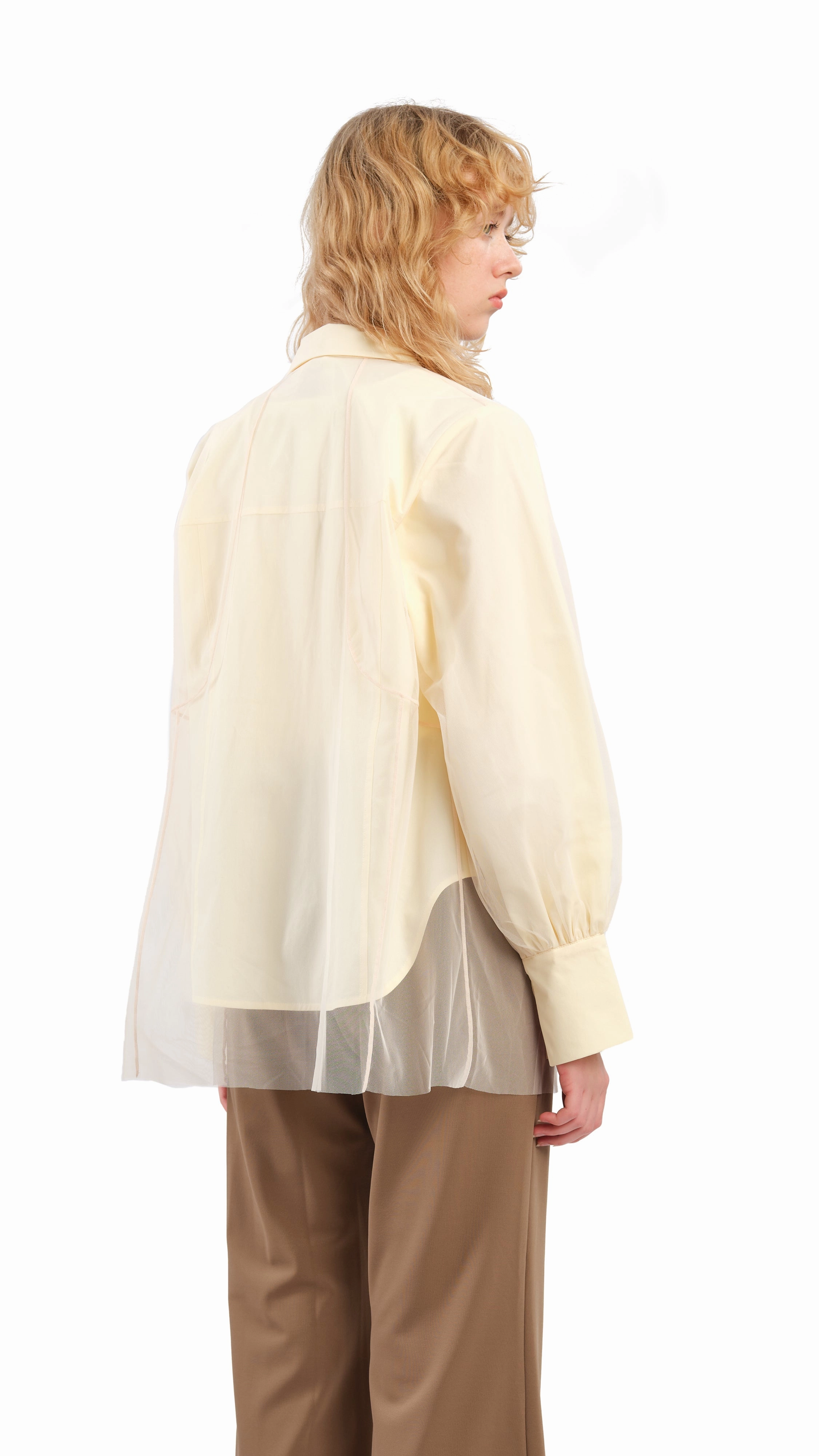 Mesh Layered Shirt