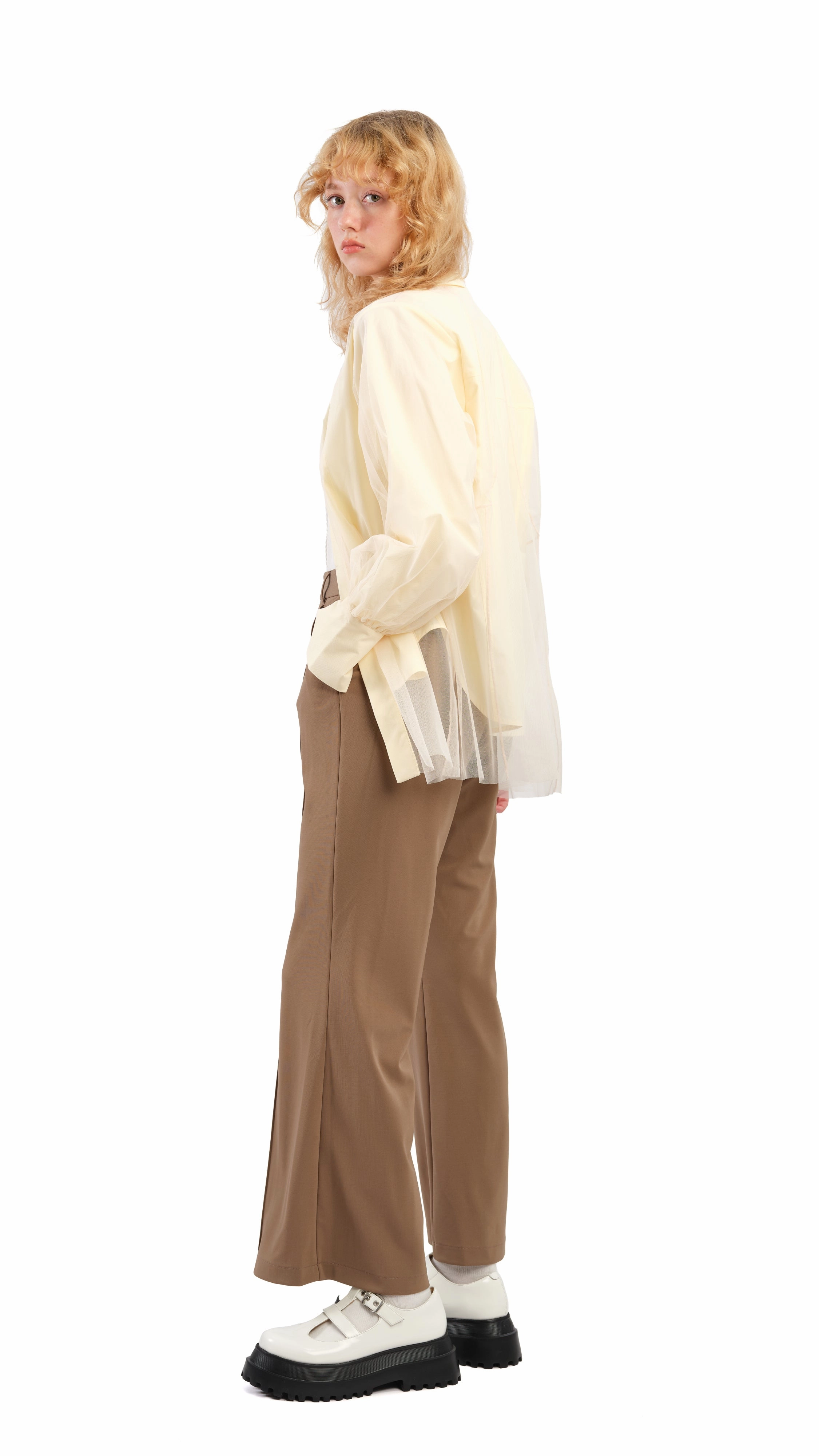 Mesh Layered Shirt