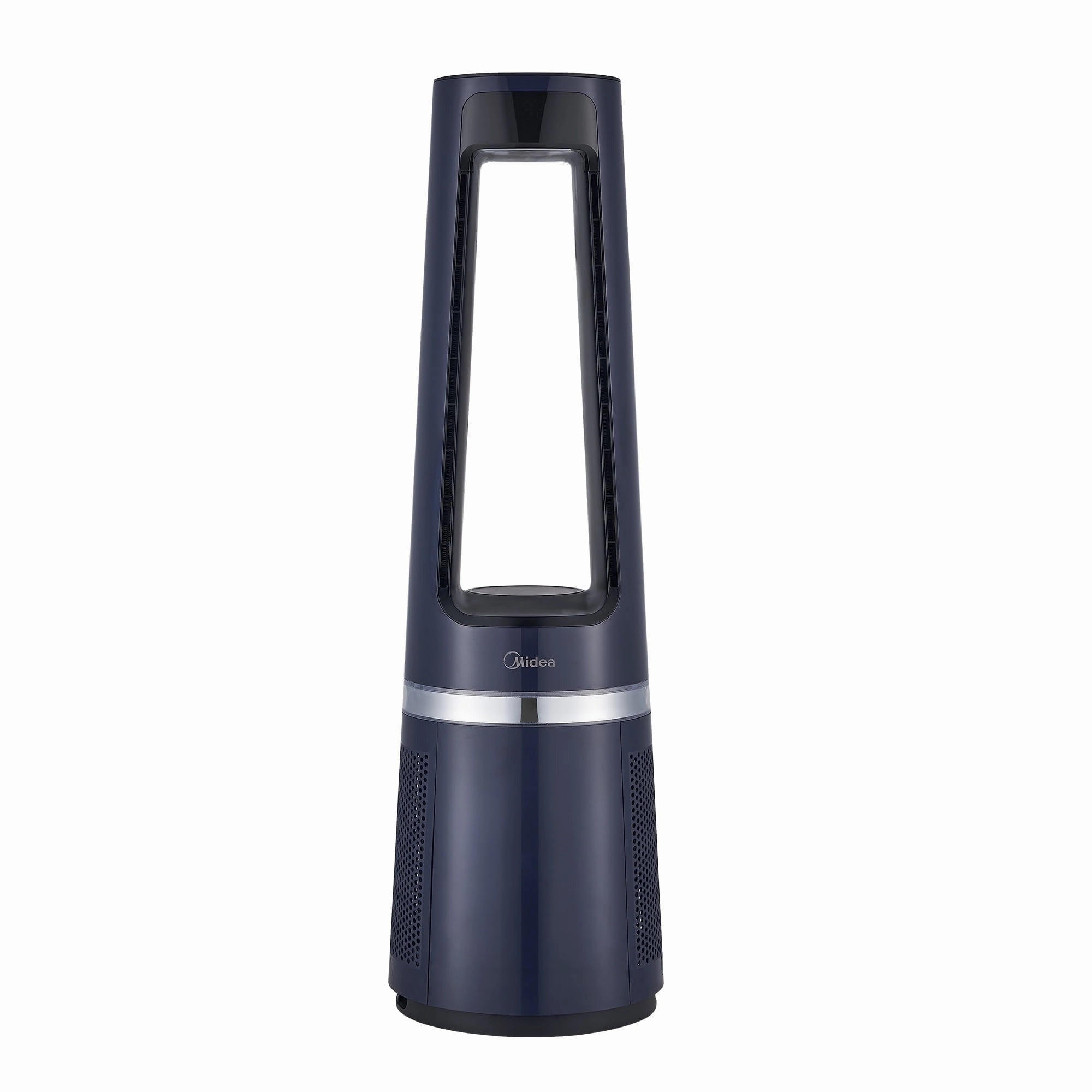Midea MSF15AH6LB 3-in-1 Bladeless Fan Air Purifier & Heater, Black