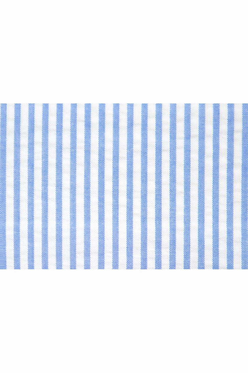 Monterey Cotton Seersucker Shorts - Skyblue