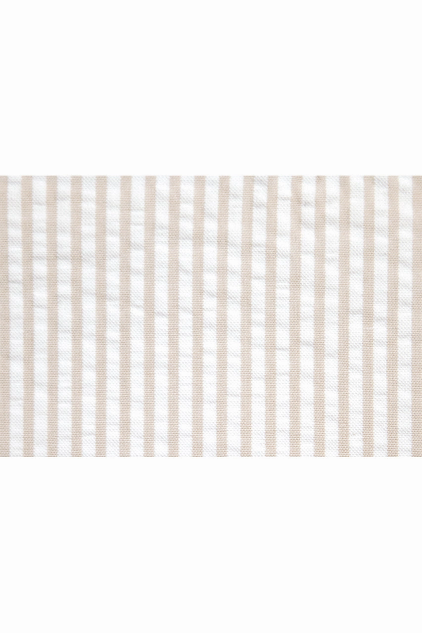 Monterey Cotton Seersucker Shorts - Tan