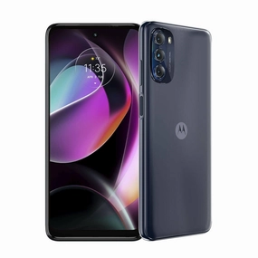 Motorola - Moto G 5G 256GB (2022 Unlocked) - Moonlight Gray