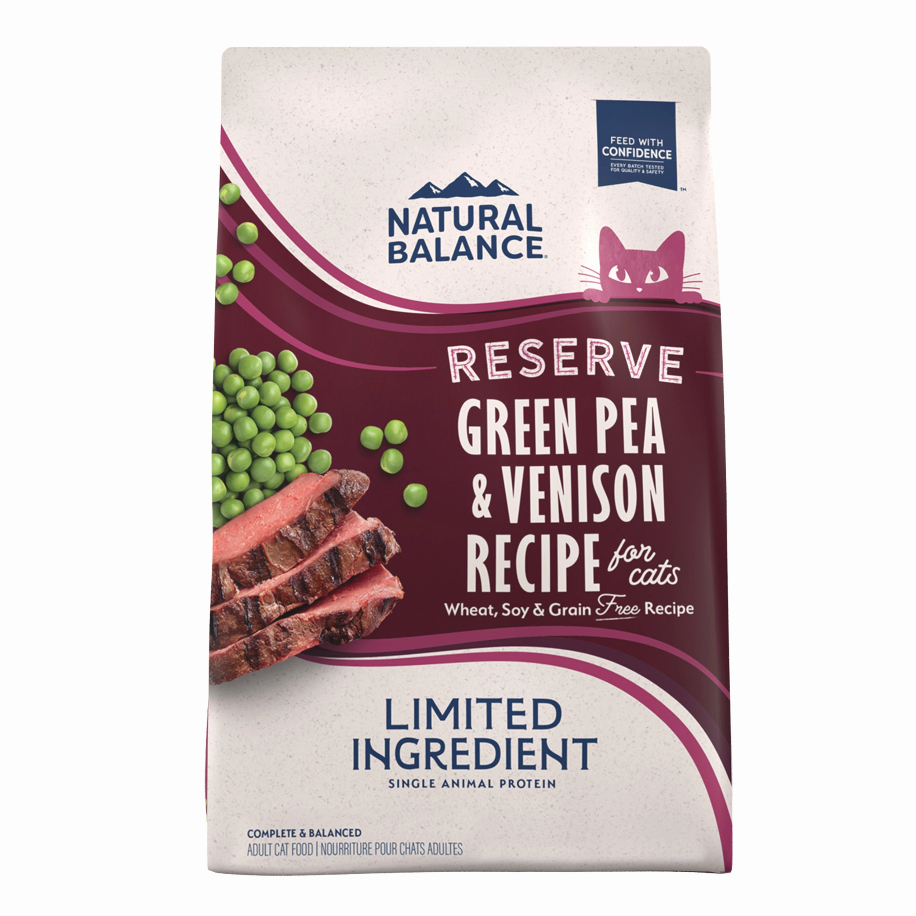 Natural Balance® Limited Ingredient Reserve Green Pea & Venison Recipe Cat Dry