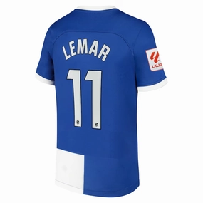 Nike Atletico Madrid Thomas Lemar Away Jersey w/ La Liga Patch 23/24 (Old Royal/White)