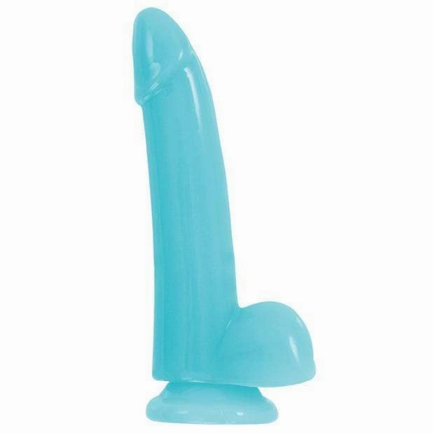 NS Novelties - Firefly Glow In The Dark Smooth Glowing Dildo with Balls