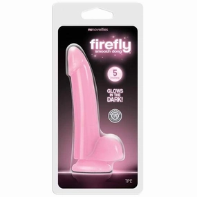NS Novelties - Firefly Glow In The Dark Smooth Glowing Dildo with Balls