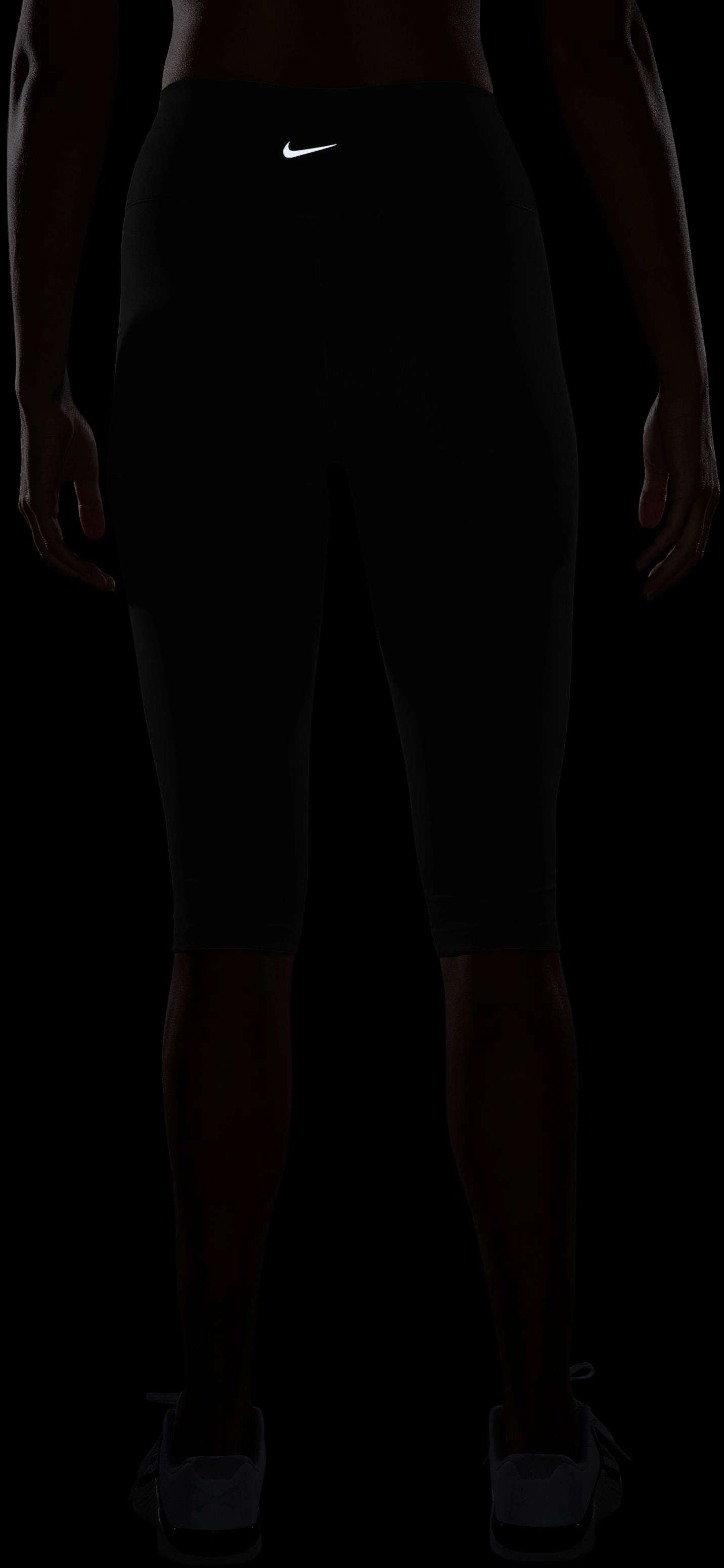 One High-Waisted Capri Leggings