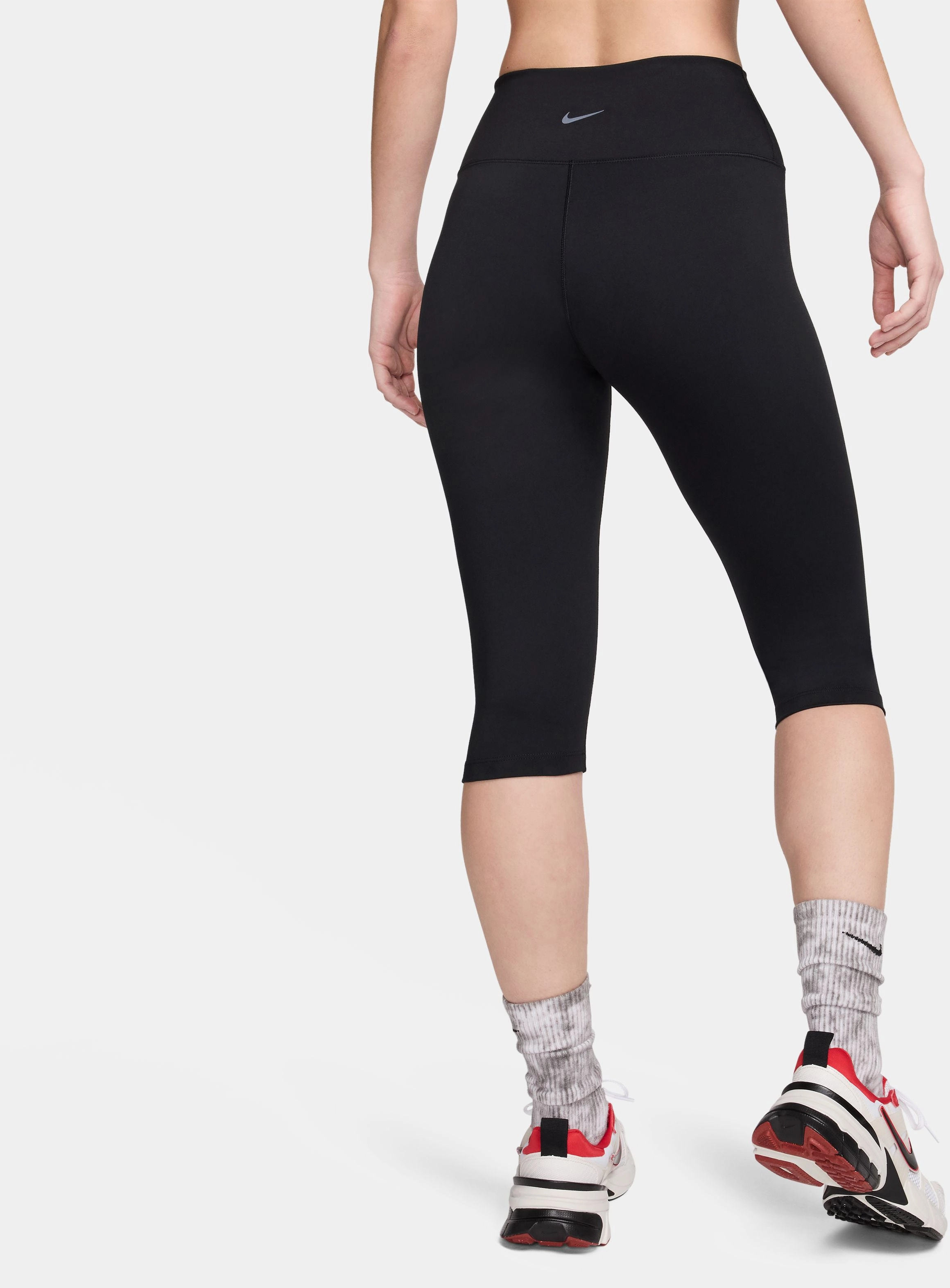 One High-Waisted Capri Leggings