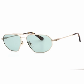 Police Men's Sunglasses - Shiny Grey Gold with Sandblasted Full Rim | SPLF66M 08L7