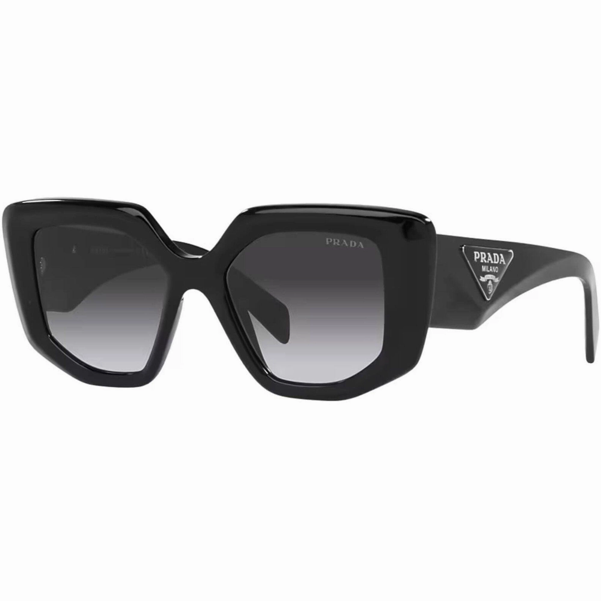 Prada Women's Sunglasses - Black Butterfly Frame Grey Gradient Lens | 14ZSF 1AB09S