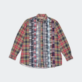 Rebuild Flannel Ribbon Shirt SS25 - Large #2