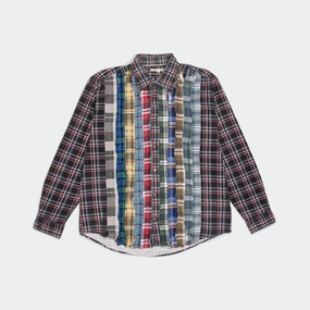 Rebuild Flannel Ribbon Shirt SS25 - Large #6