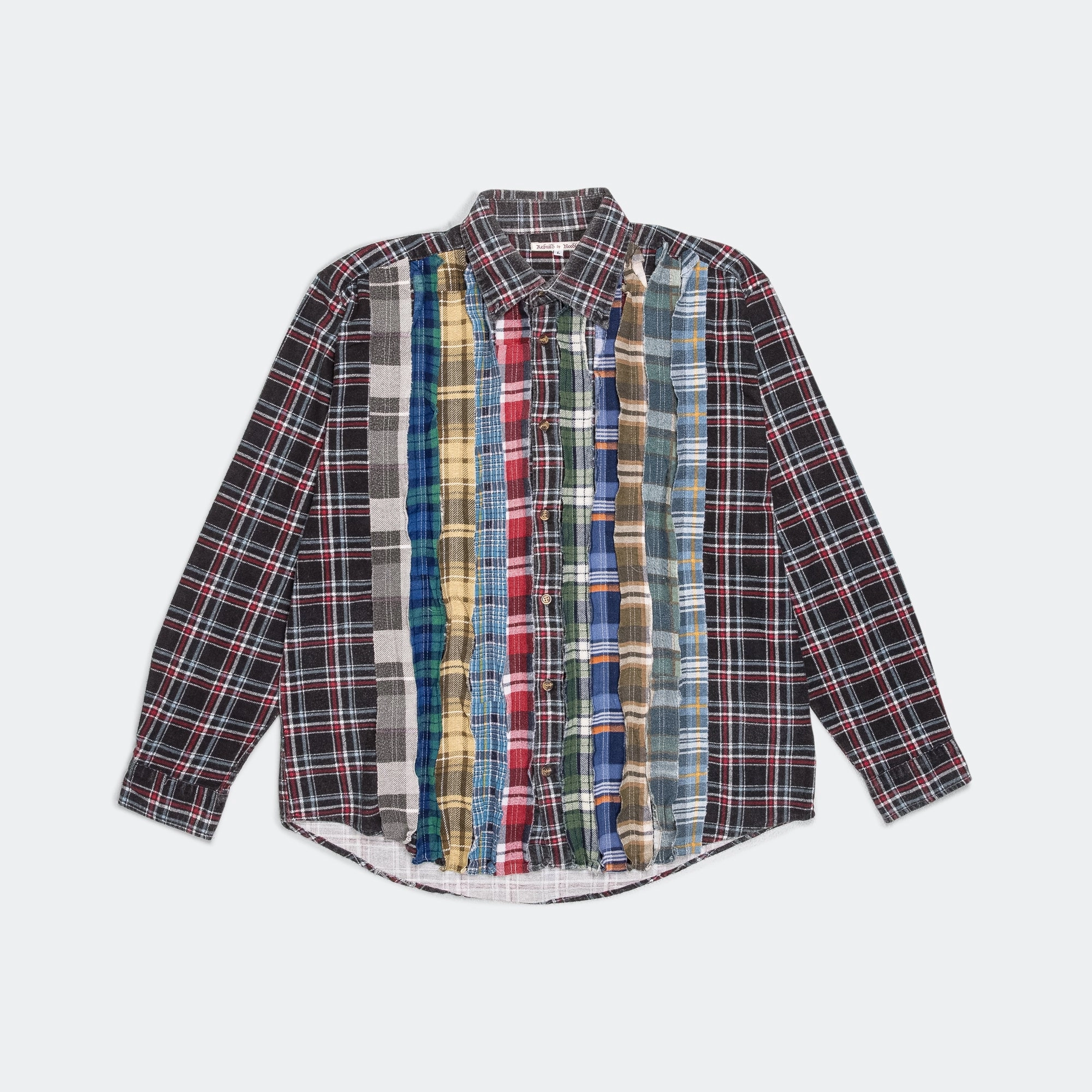 Rebuild Flannel Ribbon Shirt SS25 - Large #6