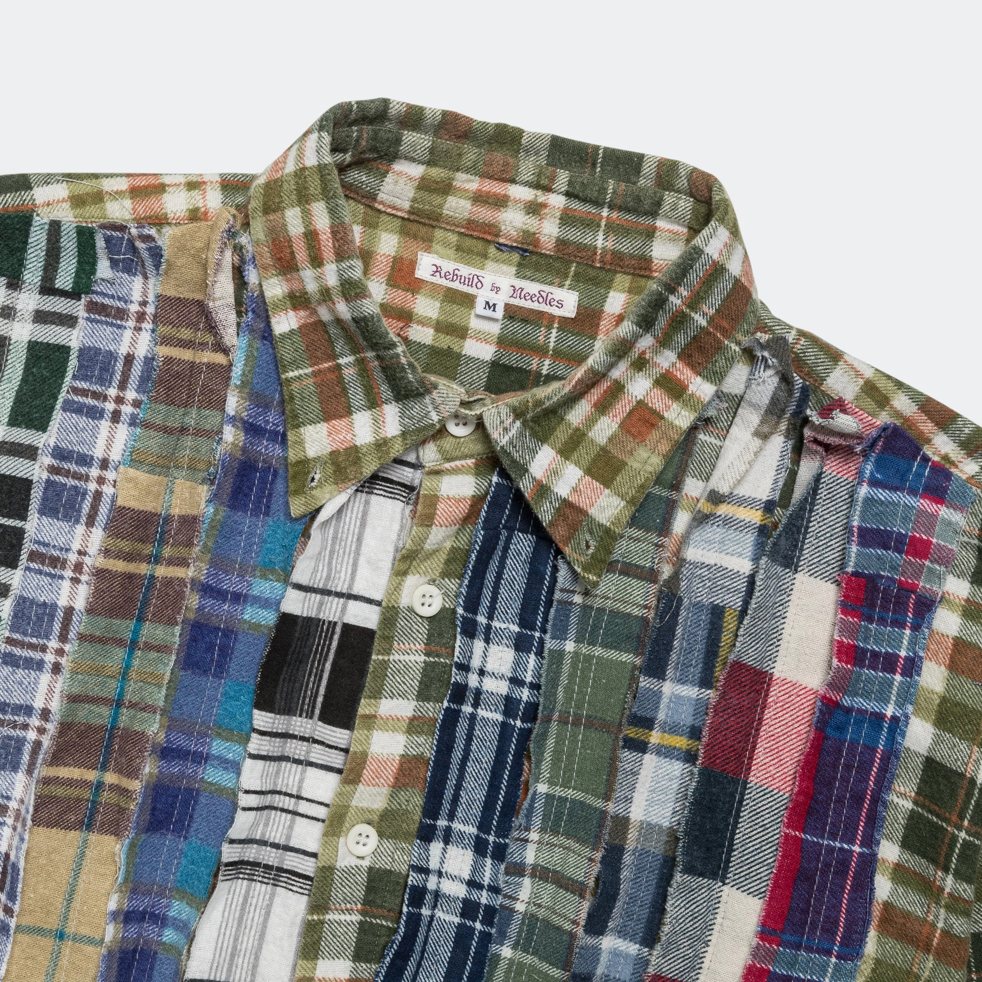 Rebuild Flannel Ribbon Shirt SS25 - Medium #7