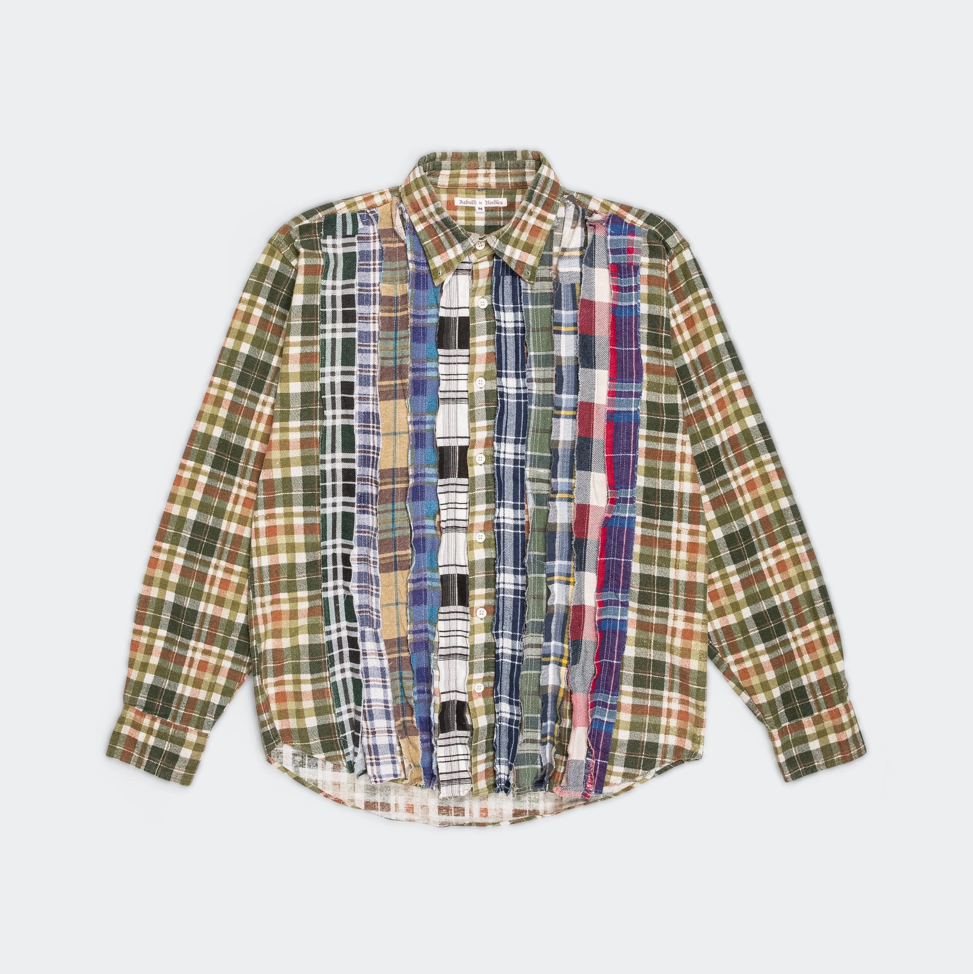 Rebuild Flannel Ribbon Shirt SS25 - Medium #7