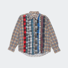 Rebuild Flannel Ribbon Shirt SS25 - Small #1