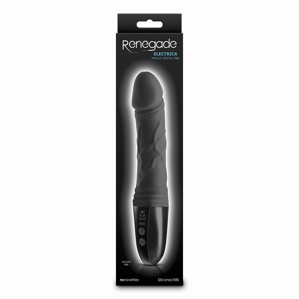Renegade Electrica Phallic Vibrator With Digital Display