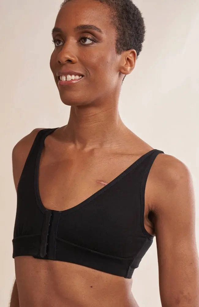 Rora Pocketed Front Closure Bra