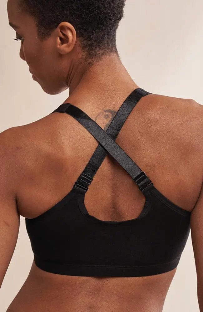 Rora Pocketed Front Closure Bra