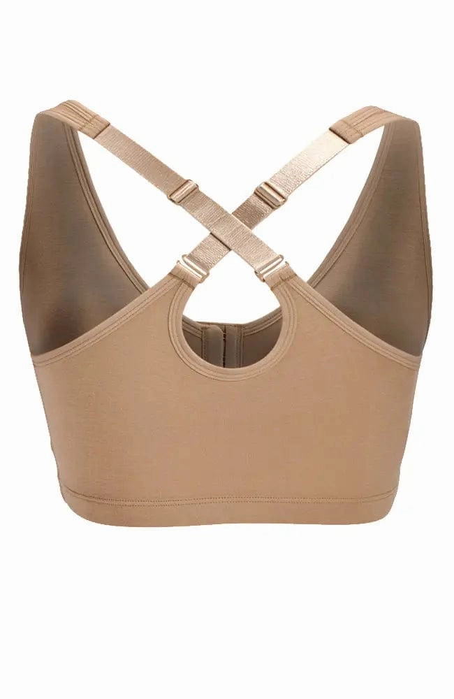 Rora Pocketed Front Closure Bra