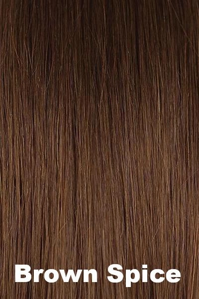 Sale - Amore Toppers - Diamond Top Piece (#8706) - Human Hair - Color: Brown Spice