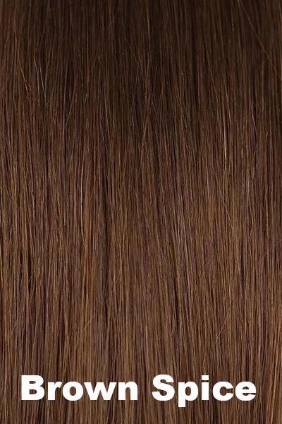 Sale - Amore Toppers - Diamond Top Piece (#8706) - Human Hair - Color: Brown Spice