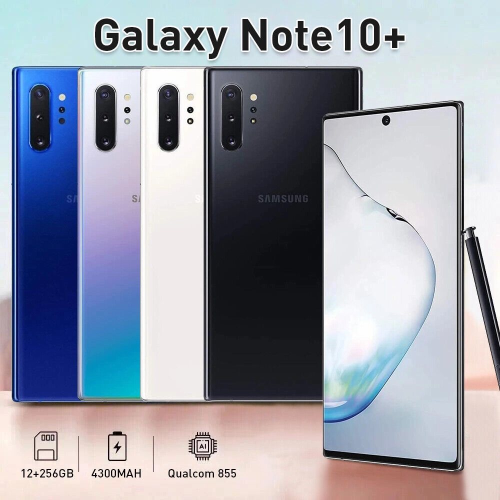 Samsung Galaxy Note 10  - 256 GB - Aura Black - T-Mobile - CDMA-