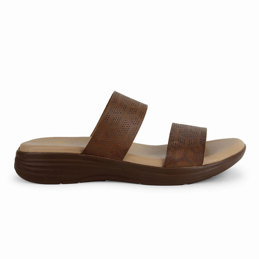 Senorita by Liberty Ladies SMT-5 Tan Casual Slippers