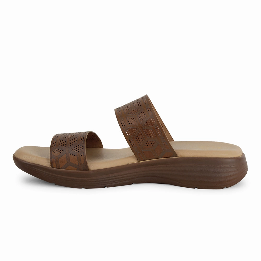 Senorita by Liberty Ladies SMT-5 Tan Casual Slippers
