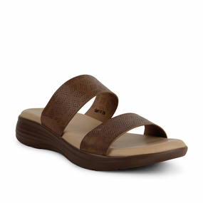 Senorita by Liberty Ladies SMT-5 Tan Casual Slippers